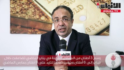 下载视频: 17.9 طنا من المعادن الثمينة تم وسمها بالربع الأول من 2021.. و968 ألف دينار رسوما عليها