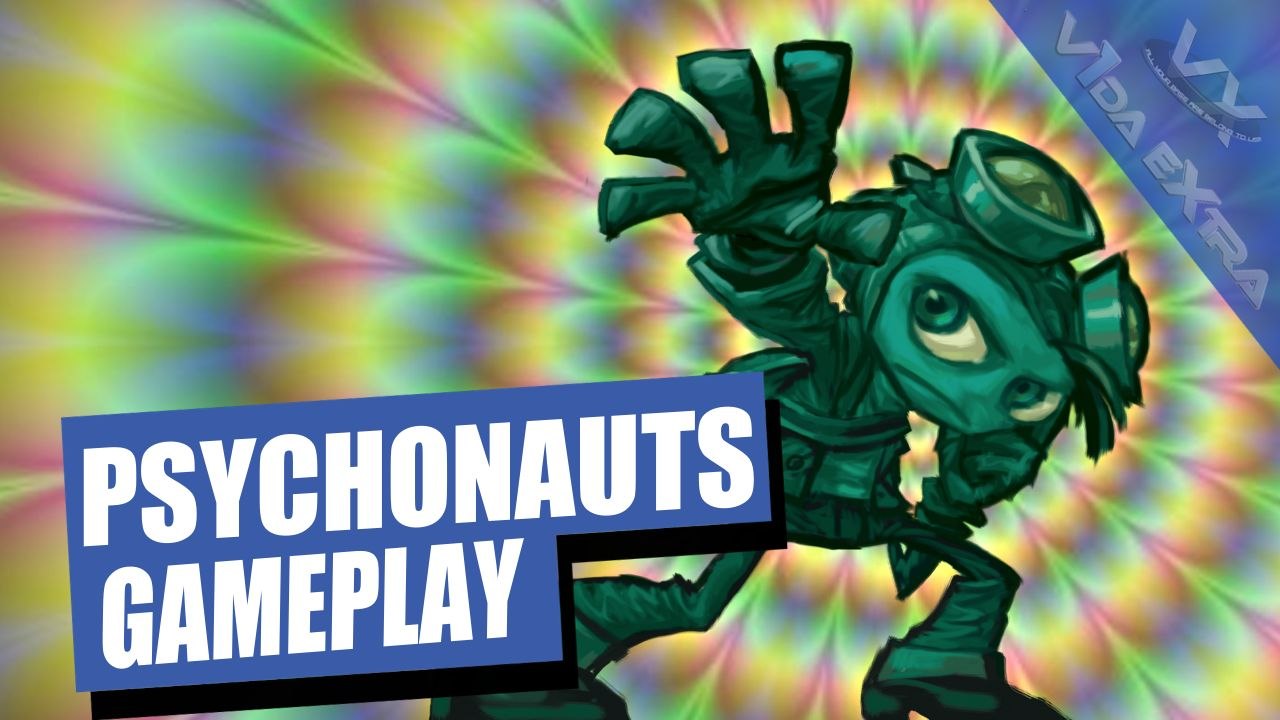 Psychonauts - Hora y media de plataformeo 3D al...