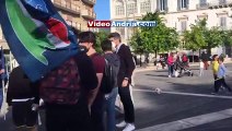 Andria: Gioventù Nazionale e Fratelli d'Italia protestano contro il coprifuoco (20 maggio 2021)