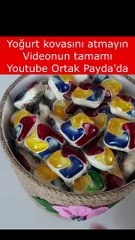 Yoğurt kovasını atmayın #shorts #ortakpayda #geridönüşüm