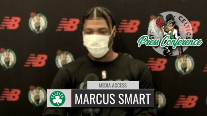 Marcus Smart Practice Interview | Celtics vs Nets