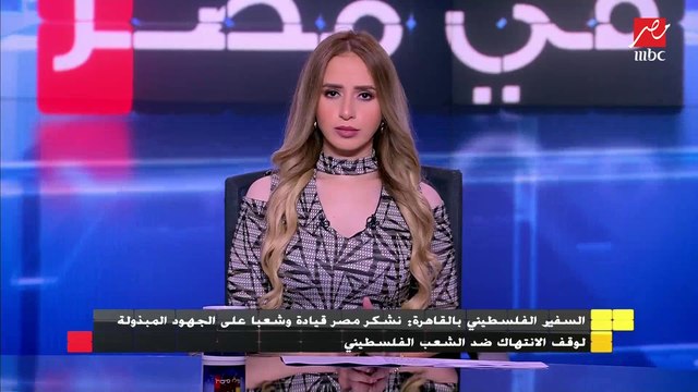 السفير الفلسطيني بالقاهرة :خطوة مصر بإعمار غزة مبادرة عظيمة وليس غريبا عليها هذا الدور