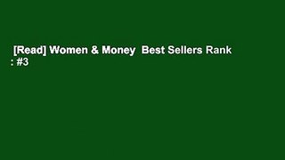 [Read] Women & Money  Best Sellers Rank : #3