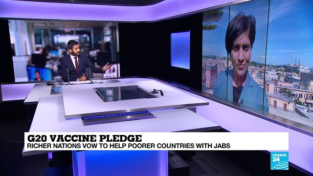 G20: Richer nations to help poorer countries with Covid-19 jabs