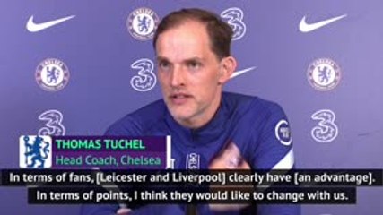 Chelsea at a disadvantage in top-four race - Tuchel