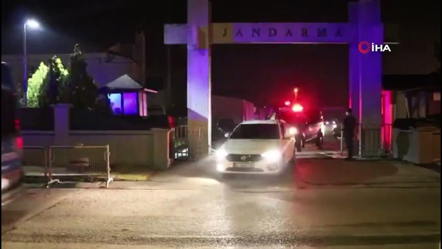 Robocop kıyafetli jandarma ekipleri eşliğinde adliyeye sevk edildiler