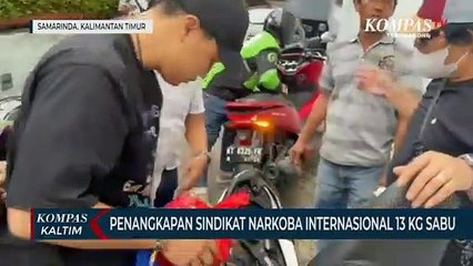 Penangkapan Sindikat Narkoba Internasional 13 Kg Sabu