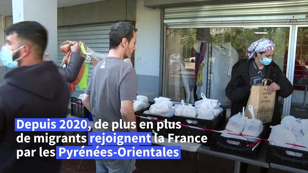 A Perpignan, le "rêve français" brisé de migrants arrivés par la frontière espagnole