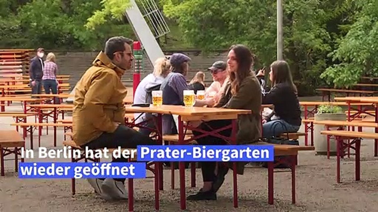 Außengastronomie in Berlin ist wieder geöffnet