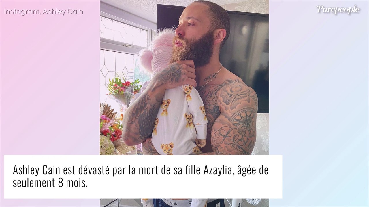 Ashley Cain : En pleurs aux obsèques de sa fille Azaylia, morte à 8 mois