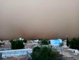 Mardin'de toz fırtınası her yeri kapladı