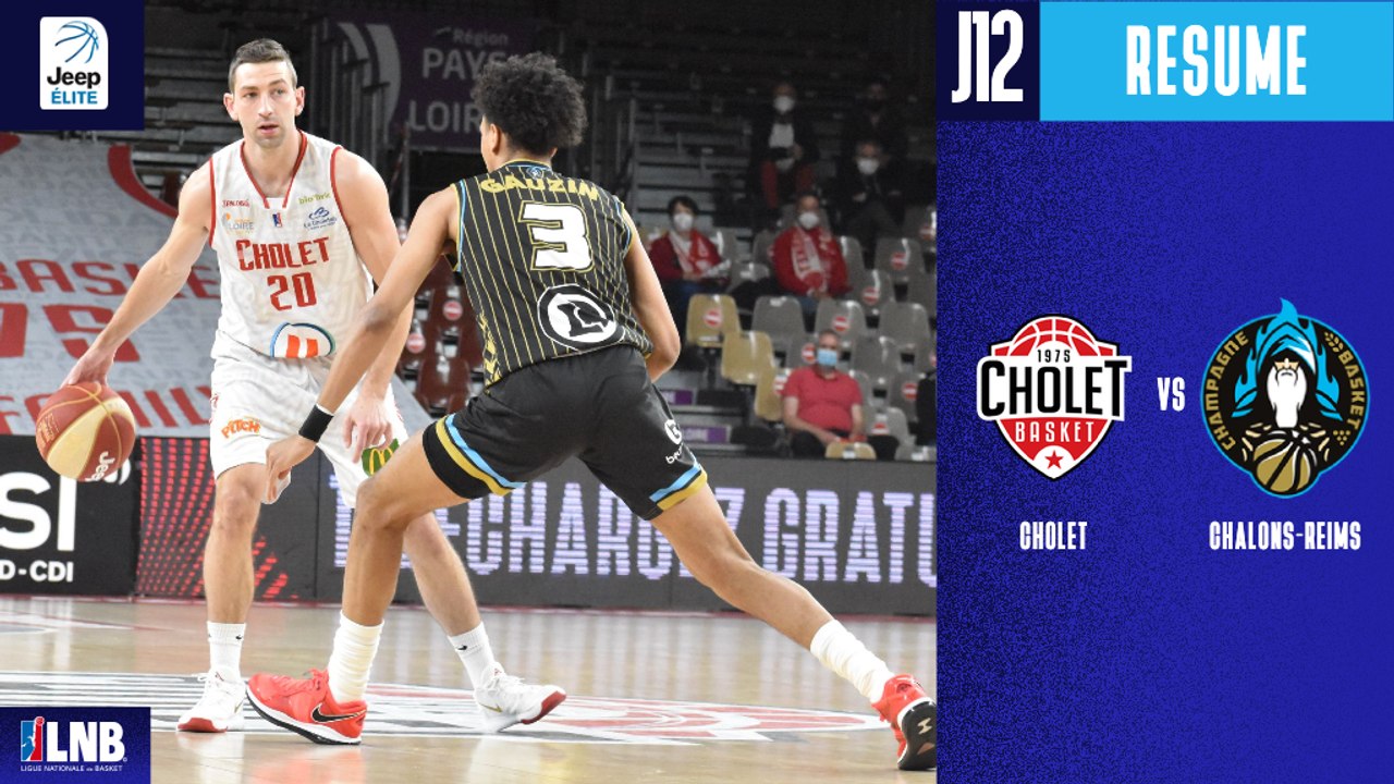 Cholet vs. Chalons-Reims (87-98) - Résumé - 2020/21
