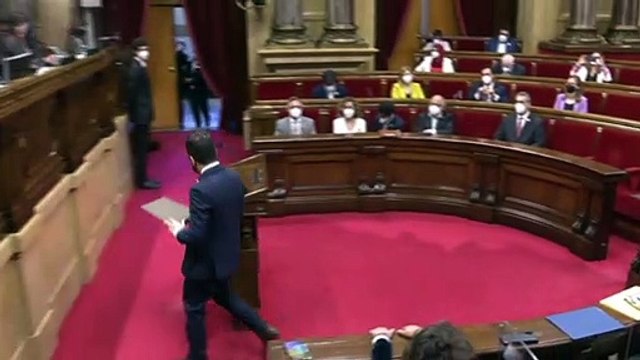 El separatismo catalán elige al moderado Pere Aragonès como presidente regional