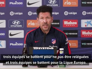 38e j. - Simeone : "Tout donner pour atteindre notre objectif"