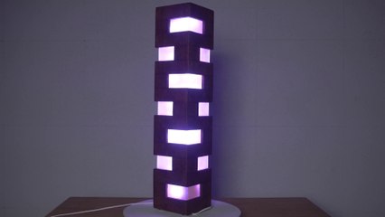 تحدي عمل اباجورة من بواقي الخشب ( من الفسيخ شربات)