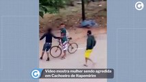 Vídeo mostra mulher sendo agredida em Cachoeiro de Itapemirim