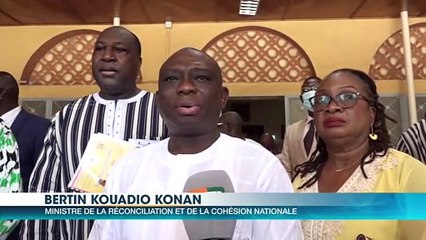 Cohesion sociale: Le Ministre Konan Kouadio Bertin en visite officielle au Burkina Faso