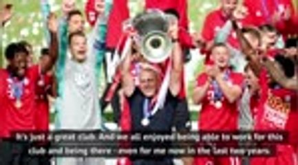 Flick preparing for emotional day of Bayern farewells