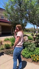 Dad Embarrasses Twins at School with Dinosaur Costume