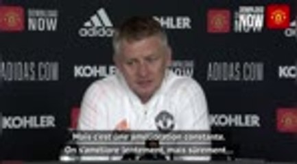 38e j. - Solskjaer : "Nous avons l'ambition de gagner une place"