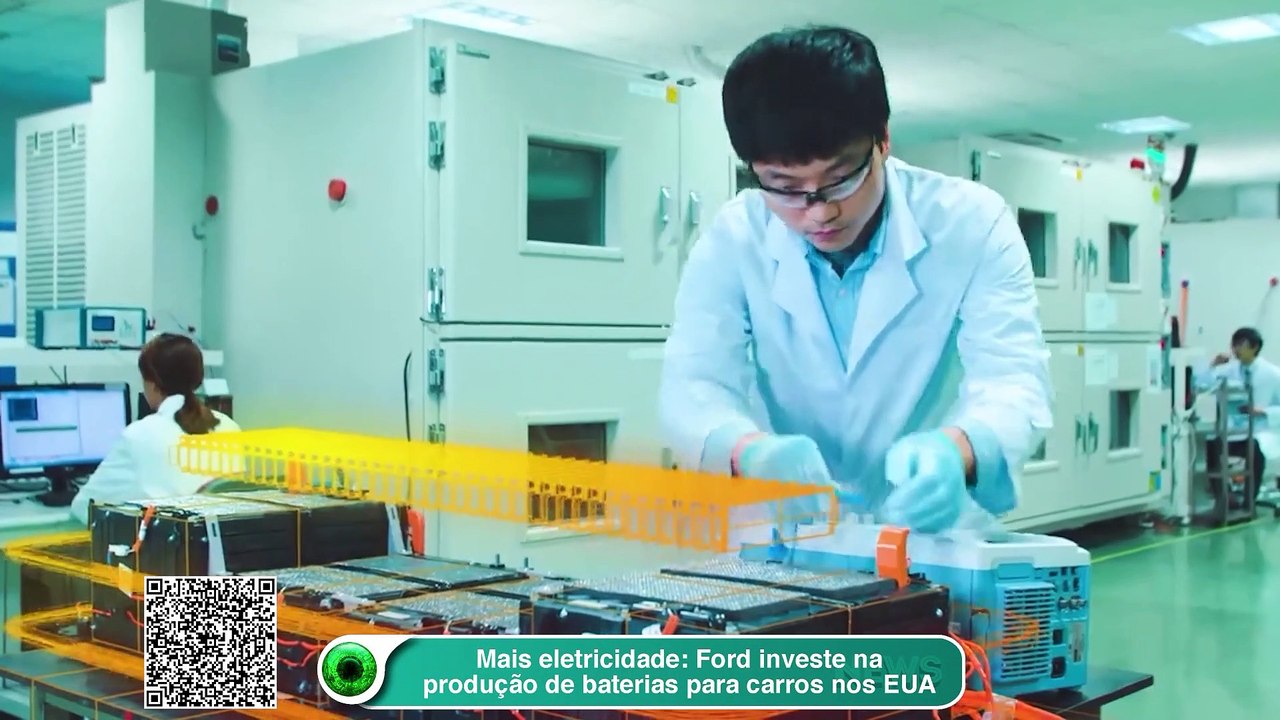 Mais eletricidade- Ford investe na produção de baterias para carros nos EUA