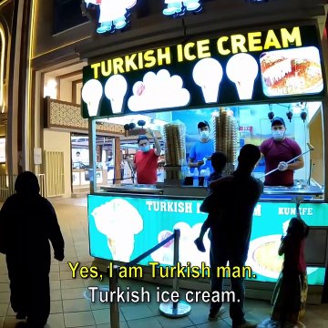 I Eat Turkish ice cream in Dubai | Turkish man fun with me |Turkish vlog |Dubai vlog |Dale Philip