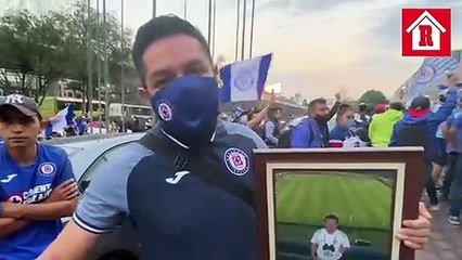 La emotiva historia de este seguidor del Cruz Azul
