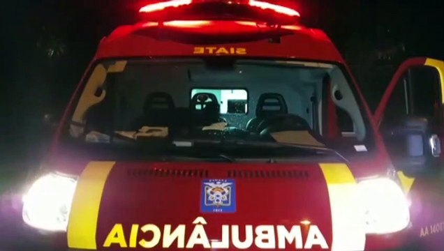 Jovem de 20 anos sofre ferimentos moderados ao cair em residência no Bairro Sanga Funda