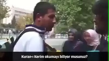 'Kuran-ı Kerim laikliğe engeldir' diyen vatandaş!