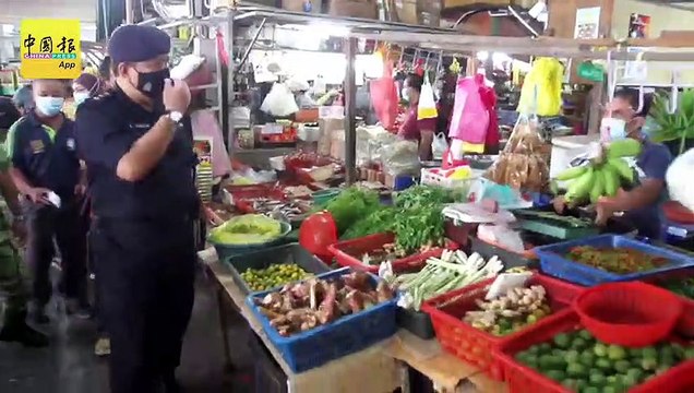 霹雳4区EMCO首天 怡保车流量减少 没充分理由者被警方指示打道回府