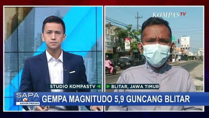 Kondisi Terkini Wilayah Blitar Pasca Diguncang Gempa Bermanigtudo 5,9