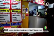 Menores de edad participaron de robo a pollería en Los Olivos