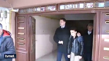 Bir tweet attı, vali evinden aldı