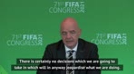 Infantino keeping an 'open mind' on biennial World Cups