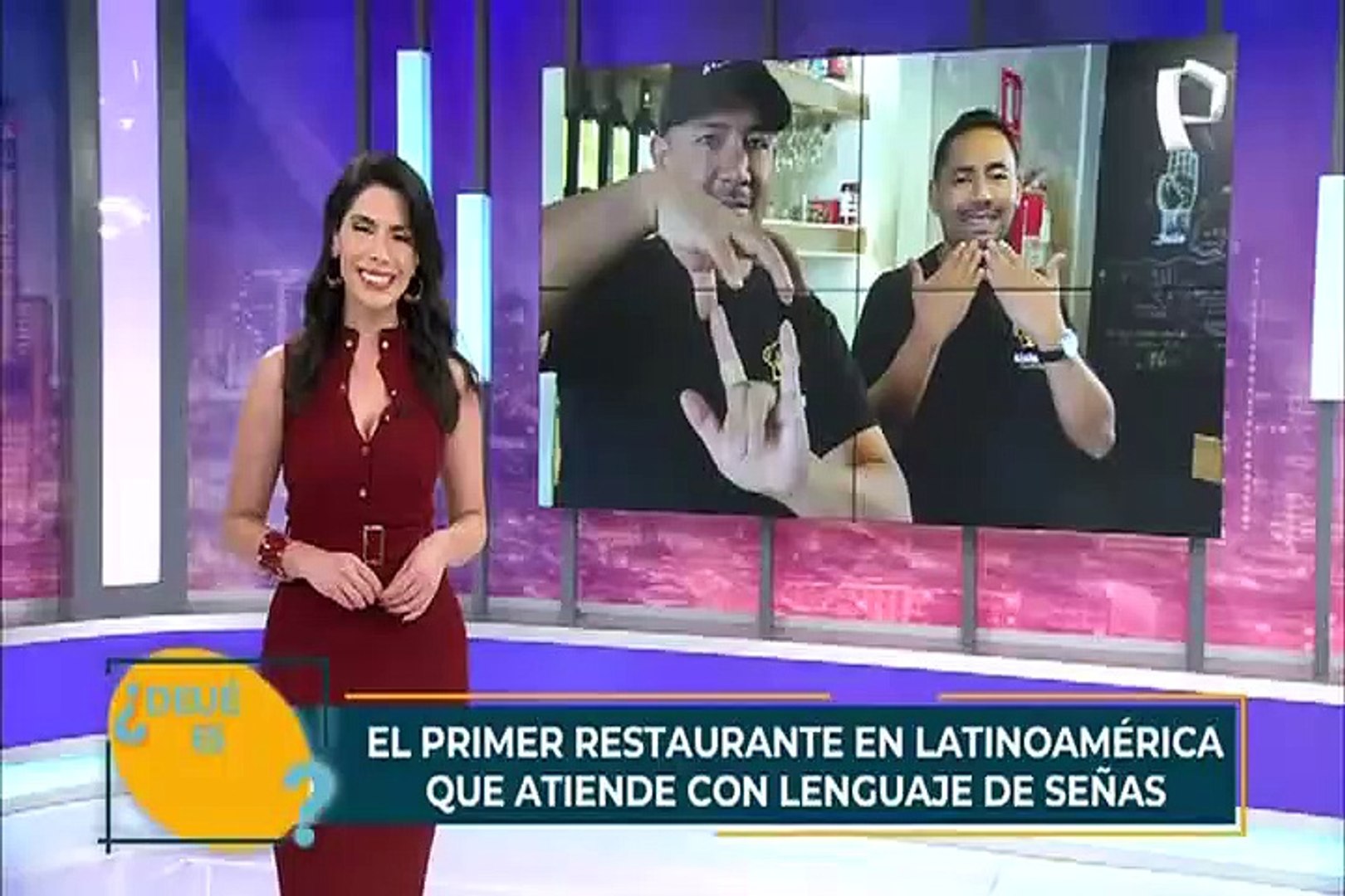 ⁣Primer restaurante latinoamericano que atiende con lenguaje de señas está en Perú