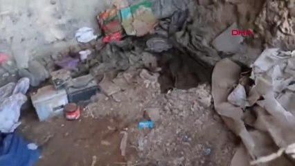 ANKARA IRAK'IN KUZEYİNDEKİ MÜHİMMAT DOLU MAĞARA, KULLANILAMAZ HALE GETİRİLDİ- YENİDEN
