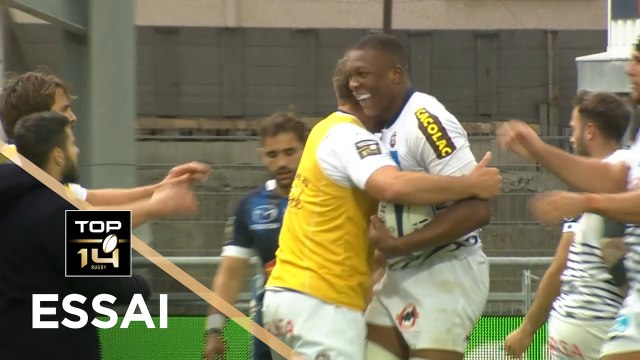 TOP 14 - Essai de Cameron WOKI 2 (UBB) - SU Agen - Bordeaux-Bègles - J21 - Saison 2020/2021