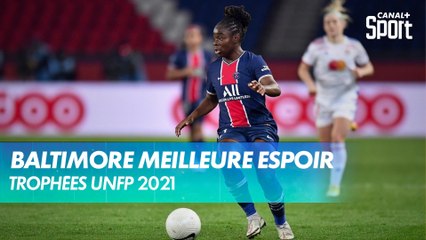 Sandy Baltimore - Meilleure espoir de D1 Arkema - Trophées UNFP 2021