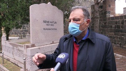 ERZURUM - Bebeğini beşikte bırakıp cepheye koşan Türk kadınının kahramanlık simgesi: Nene Hatun