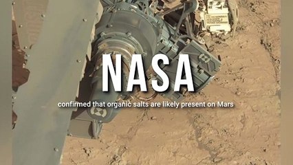 NASA claims Organic Salts on Mars likely exist and could be found by Curiosity's SAM instrument
