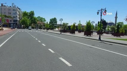 Tekirdağ sokaklarında kısıtlama sessizliği