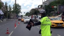 Beşiktaş'ta sokağa çıkma kısıtlaması denetimi
