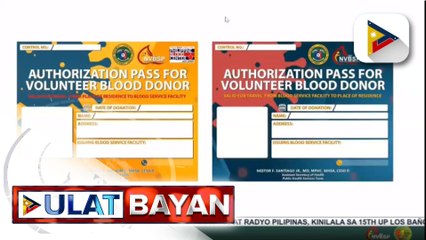 Bilang ng blood donations noong nakaraang taon, bumaba