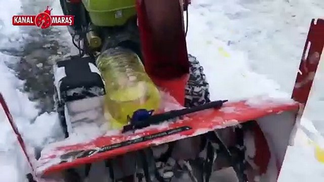 Beylikdüzü Belediyesi kar küreme aracını madara eden İBB aracı