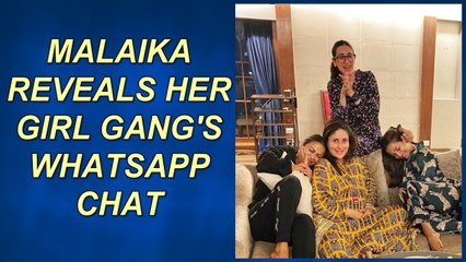 Malaika Arora shares some interesting details on her, Kareena, Karisma and Amrita's WhatsApp group