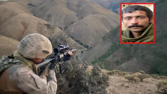 500 bin liralık ödülle Gri kategoride aranan terörist etkisiz hale getirildi