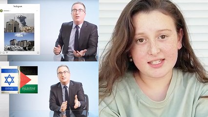 Israeli Girl Slams John Oliver For His Highly Critical Comments On Israel