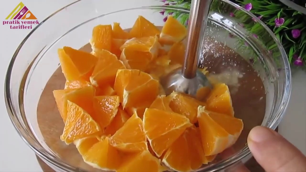 3 tane Portakal ve 10 DAKİKADA fırında,inanılmaz derecede KOLAY ve LEZZETLİ