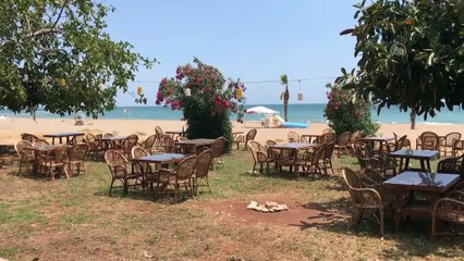 MERSİN - Cadde ve sokaklar sessizliğe büründü