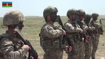Azerbaycan ve Türk askerleri ortak tatbikat yaptı